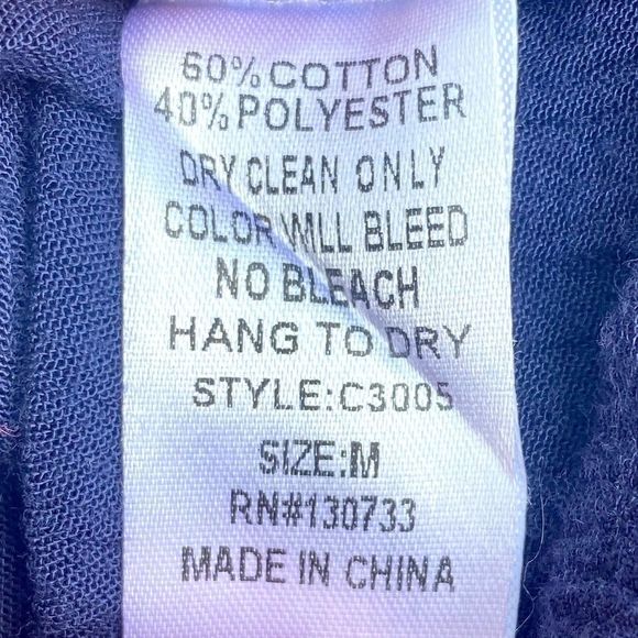 Umgee Boho Peasant Embroidered V-Neck Casual Dress Size M - Picture 7 of 8